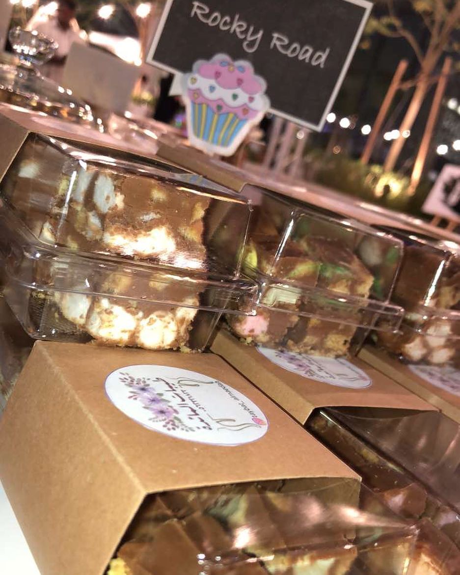 Rocky-Road #وجدة ##jeddah #معمول_ستي #شغل_بيت #شغل_بيتي #لذيذ #لا_يقاوم #طازج #ستي. #معمول