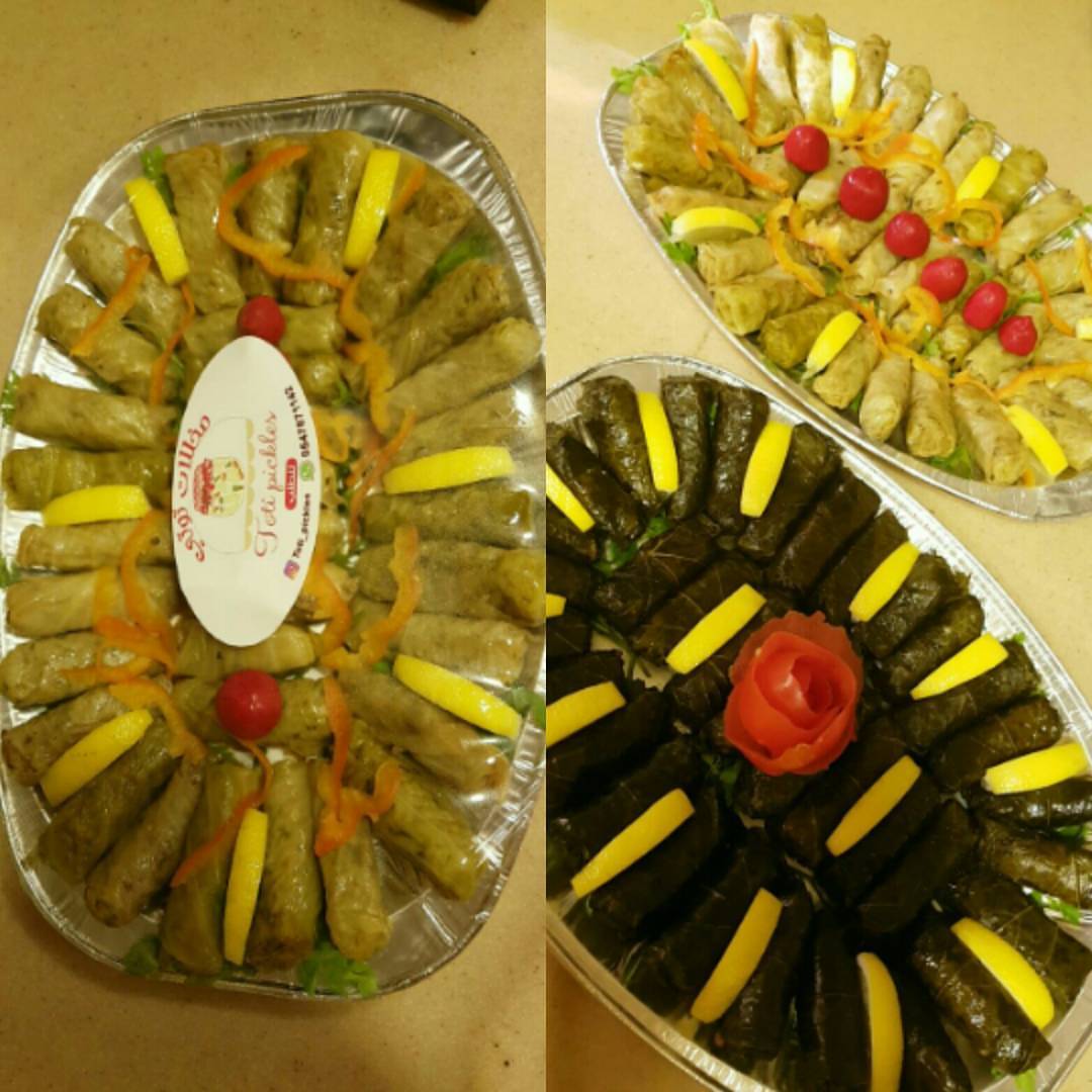 طلبية ورق عنب وملفوف للطلب على الواتس اب