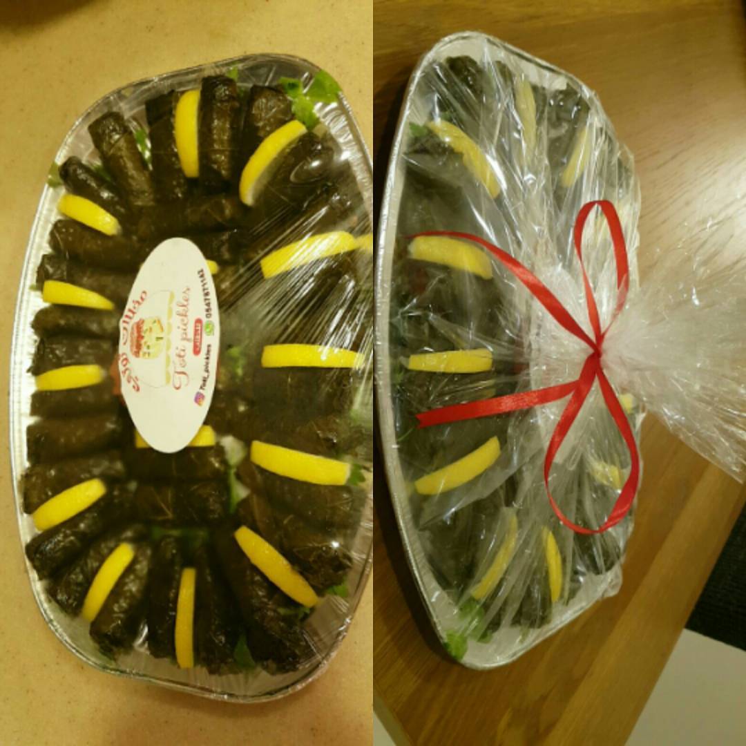 طلبية ورق عنب مطبوخ للطلب على الواتس اب
