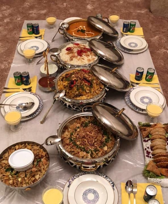 طلبيه عشاء عليهم بالعافيه