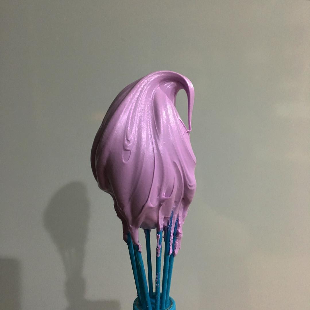 This colour thoButtercream #buttercream #pink #purple #whatisit #love #cake