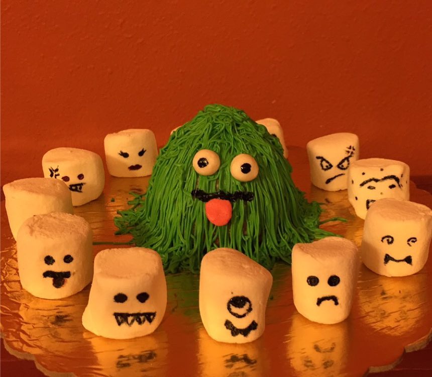 Mini monster cake #cake #كيك #riyadh #الرياض