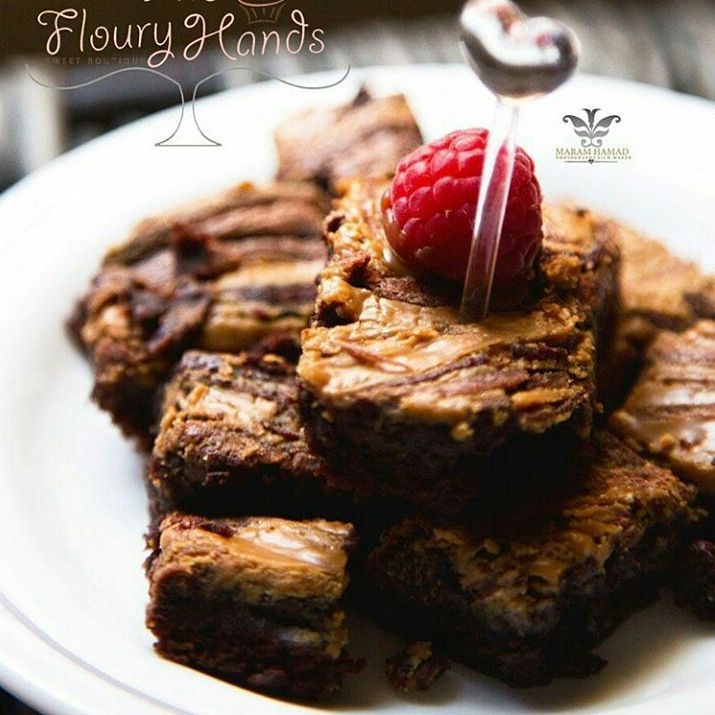 براوني باللوتس الذ براوني تذوقونه بالرياض❤