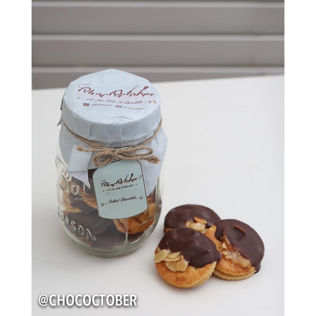 The dilecious Salted Chocolate available today