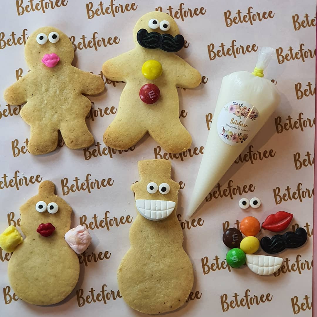 Have fun & decorate your gingerbread man For orders whatsapp ‏#jeddah#New‏#photography#bab