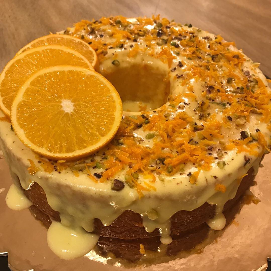 طلبية كيكة البرتقال عليهم بالعافية