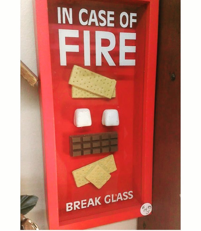 In case of fire S'mores