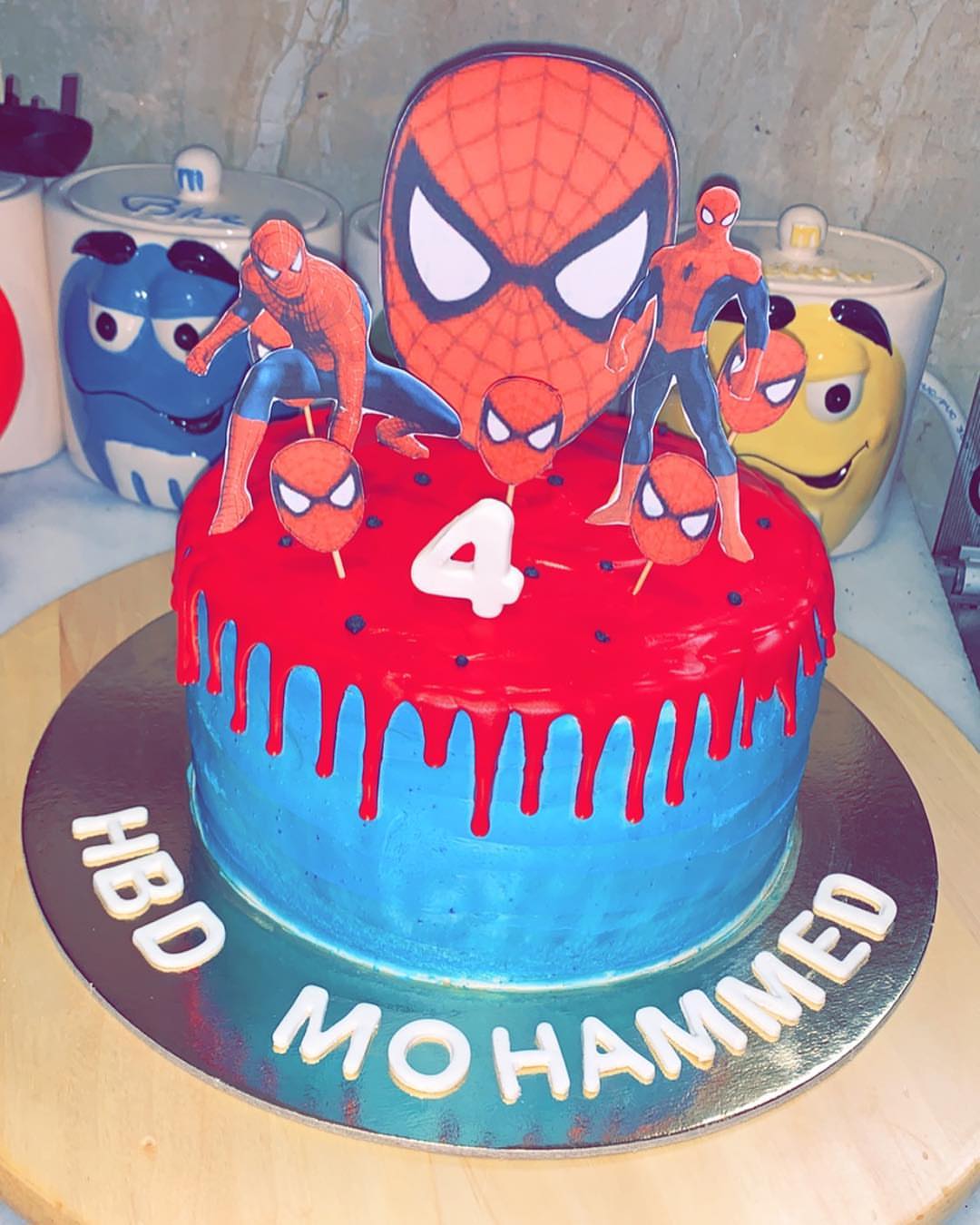 Spider-Man cake ❤️ ابتدا من ١٨٠ ريال