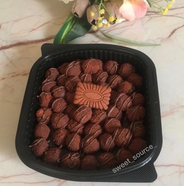 #ترافل_الجوزاء بوكس صغير يحتوي على ٥٠ قطعة