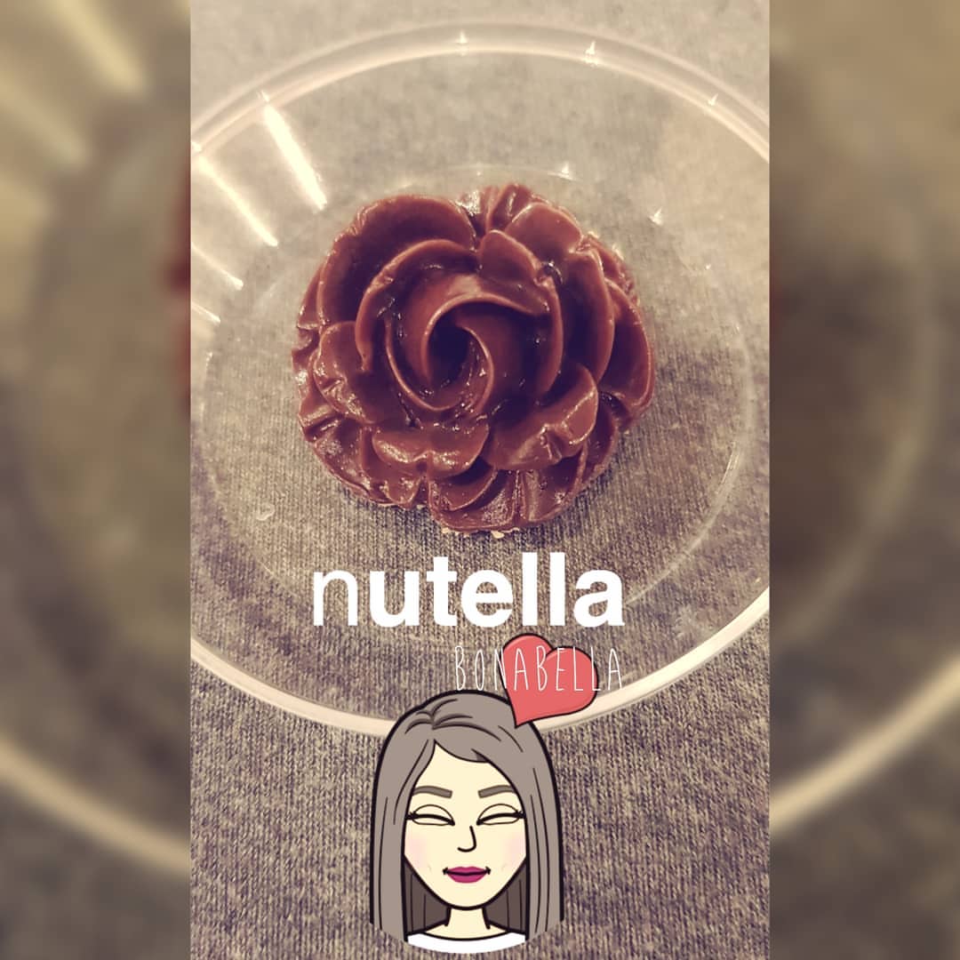nutella flower