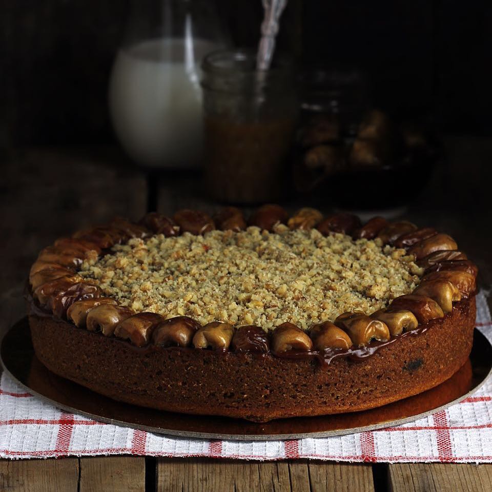 Date cake - - - - - - - - - #sweetaddict #foodie #baker #homemade #healthysweets #bakery#d