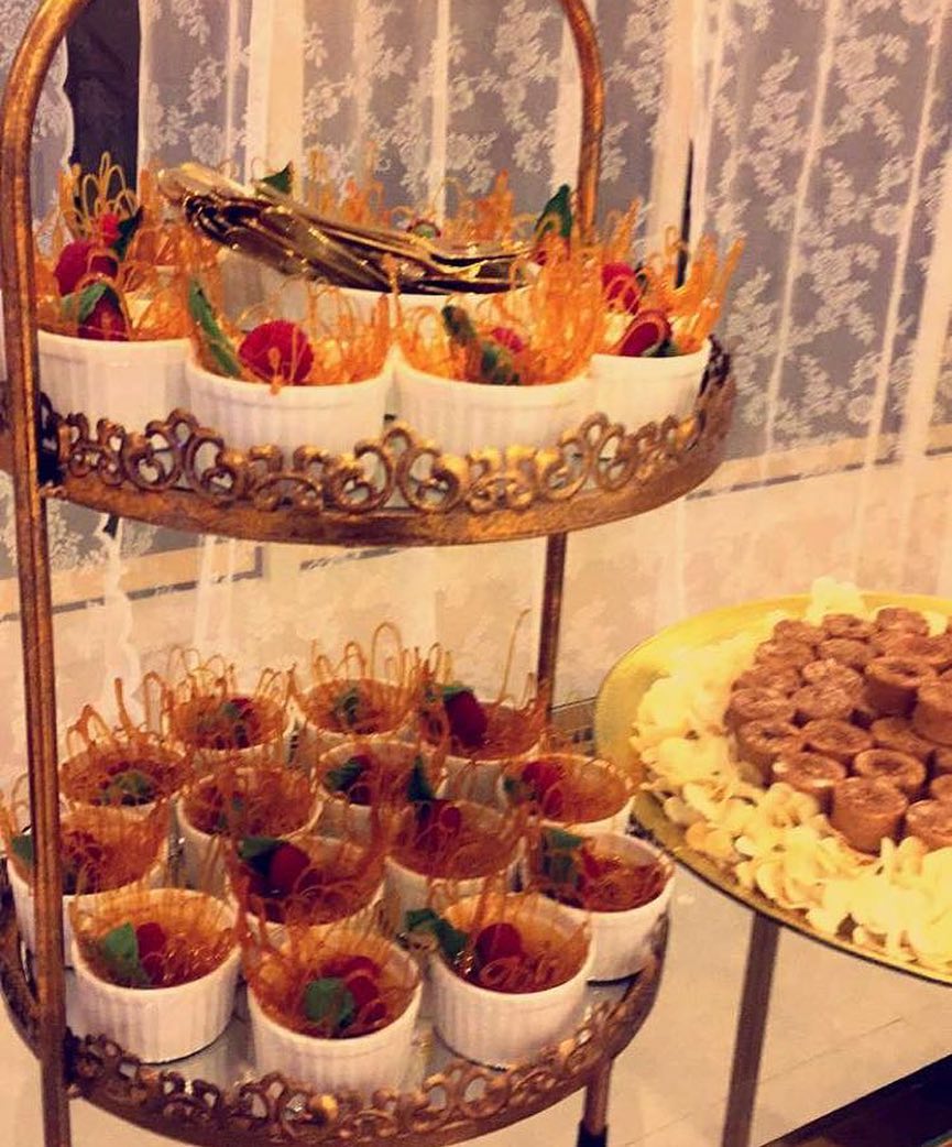 تصوير زبونتي من البدائع أسعدني جدا رضاك عن الكريم بروليهوشكرا من القلب على مشاركتك الصور.