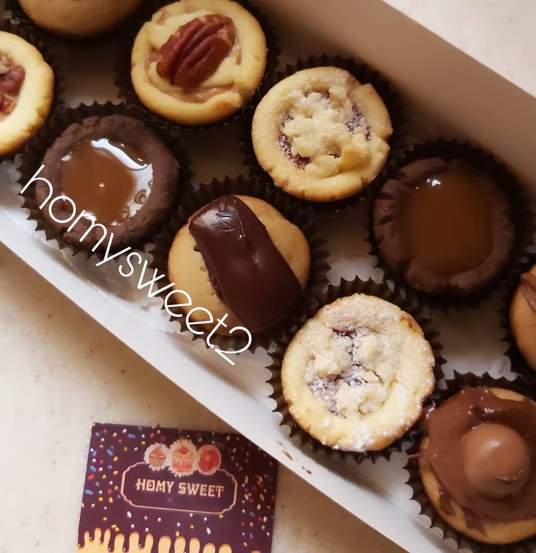 #لقطة_لذيذة #حجوزات_العيد #ضيافة_مميزة #ميني_تارت #كب_كوكيز #مكة