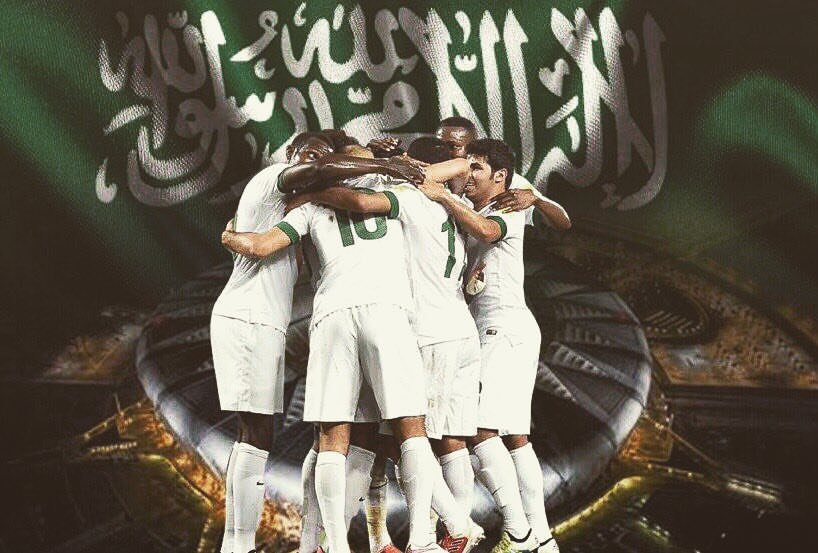 مبرووووك للاخضر ، #السعودية #الاخضر_الي_روسيا #كاس_العالم