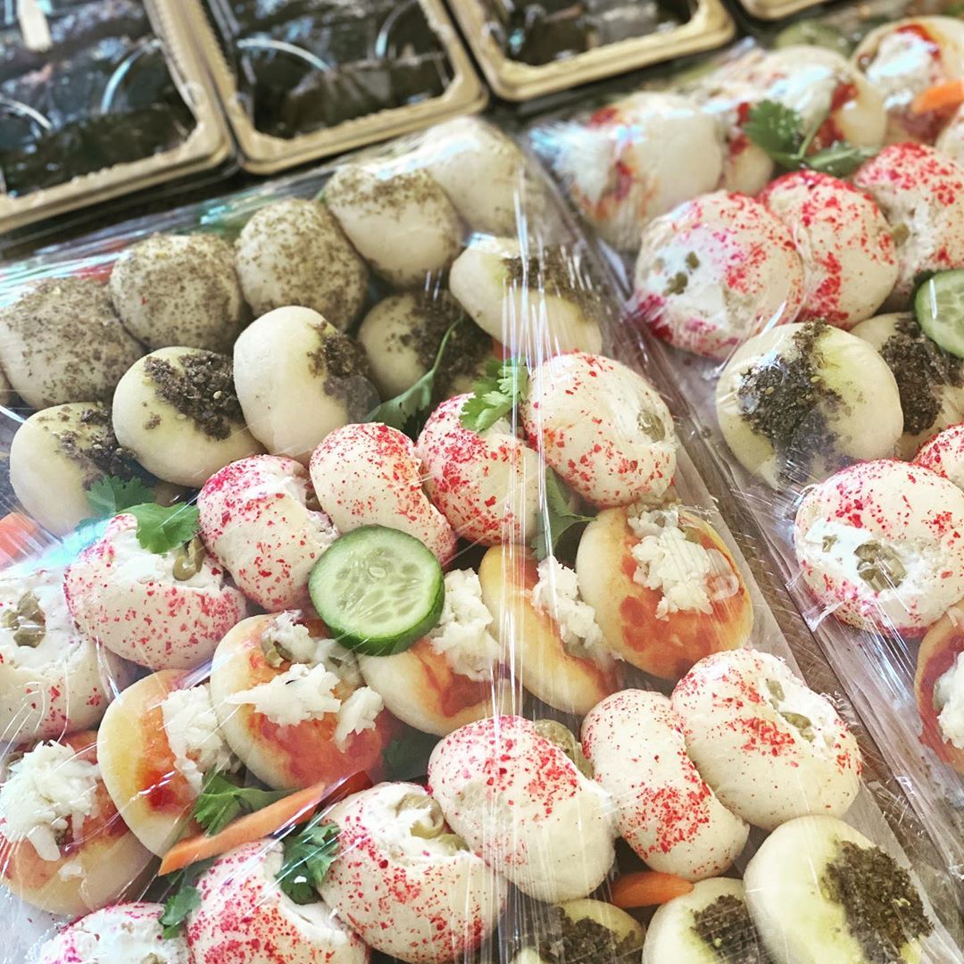 #الأحساء #حلوناطع #تقديمات #ضيافة #أستقبال #مشكل_فطاير #حامض_حلو_يالومي #ورق_عنب_حلوناطع #