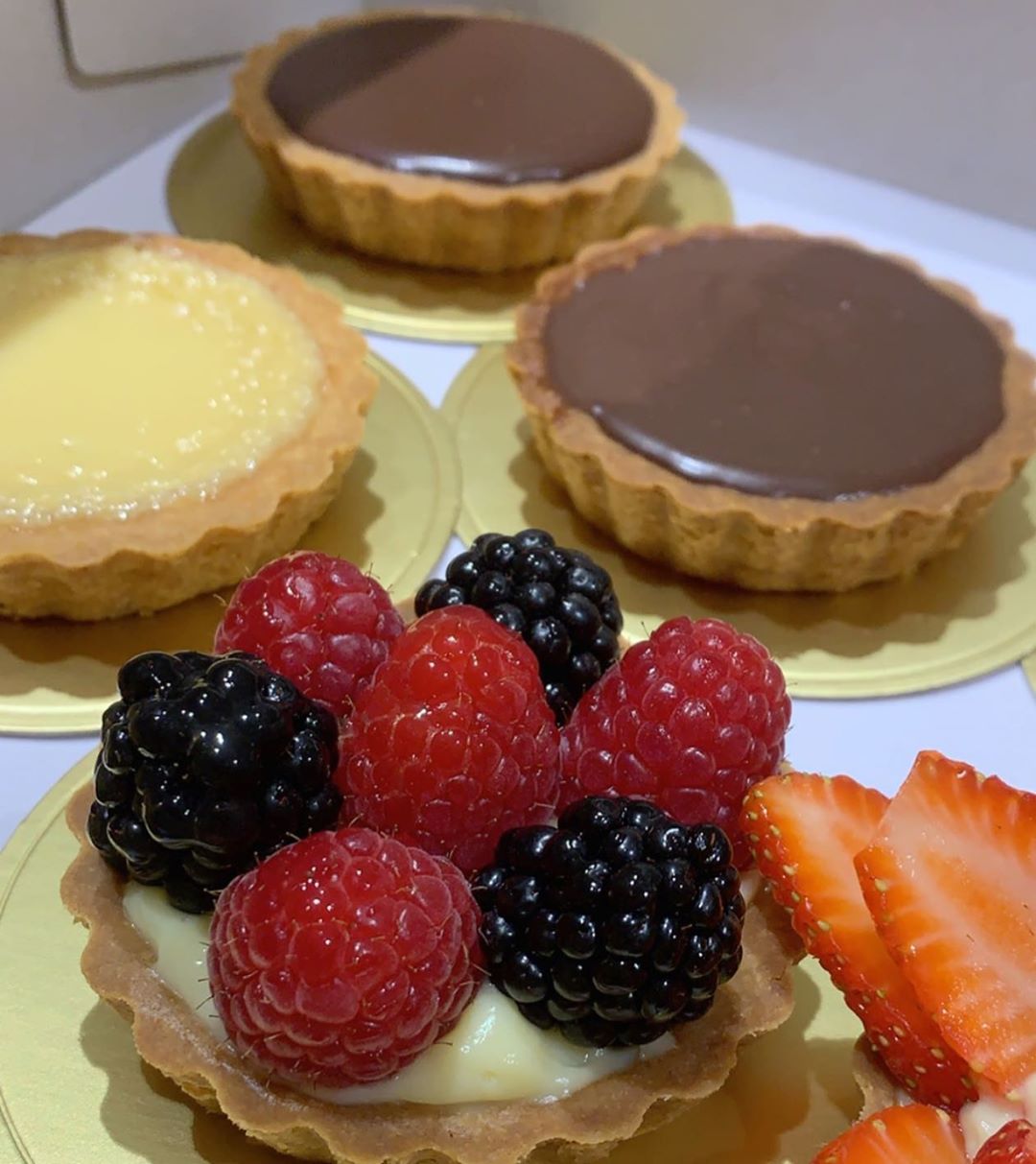 Blessed Friday✨ •Made with LOVE• - #jeddah #love #friday #baking #tarts #sweets #chocolat