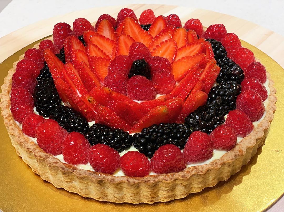 Mixed Berries Tart Freshly Baked with love . . #tarts #fruittart #strawberry #berry #bakin