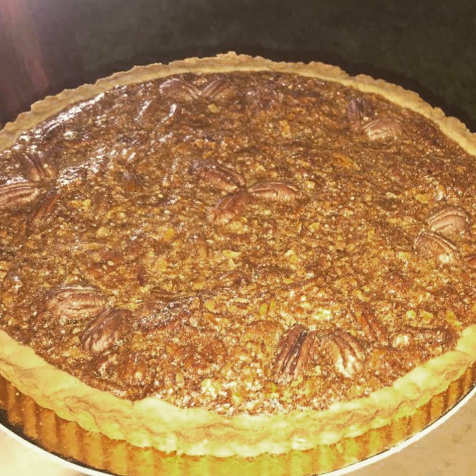 Pecan pie الأكثر طلباً في كل وقت ♥♥ عليكم عافيه .. . . #عدستكم