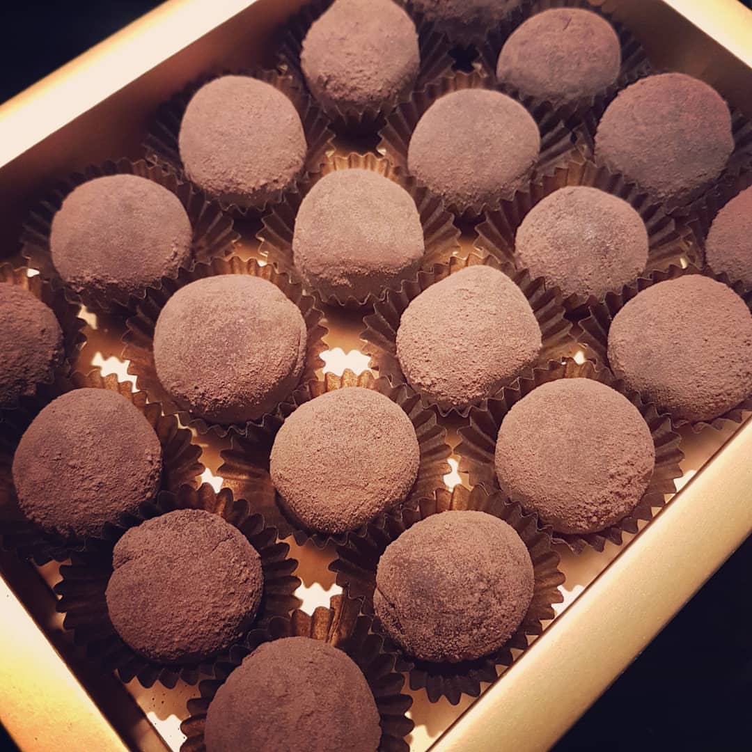 Chew chocolate truffels ..♥