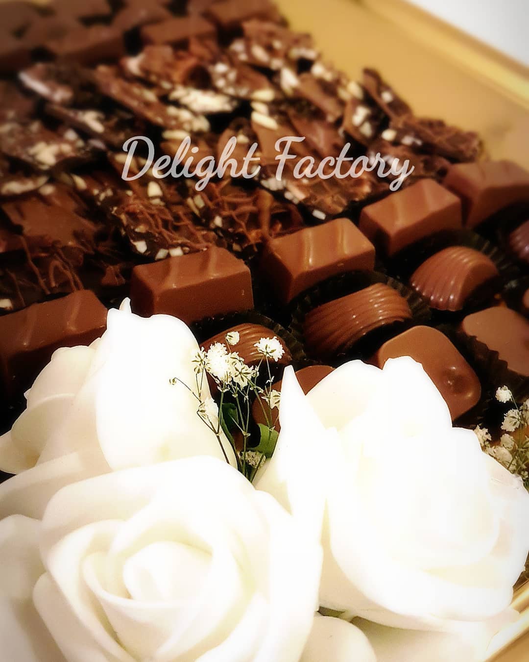 Chocolate hand made ..
