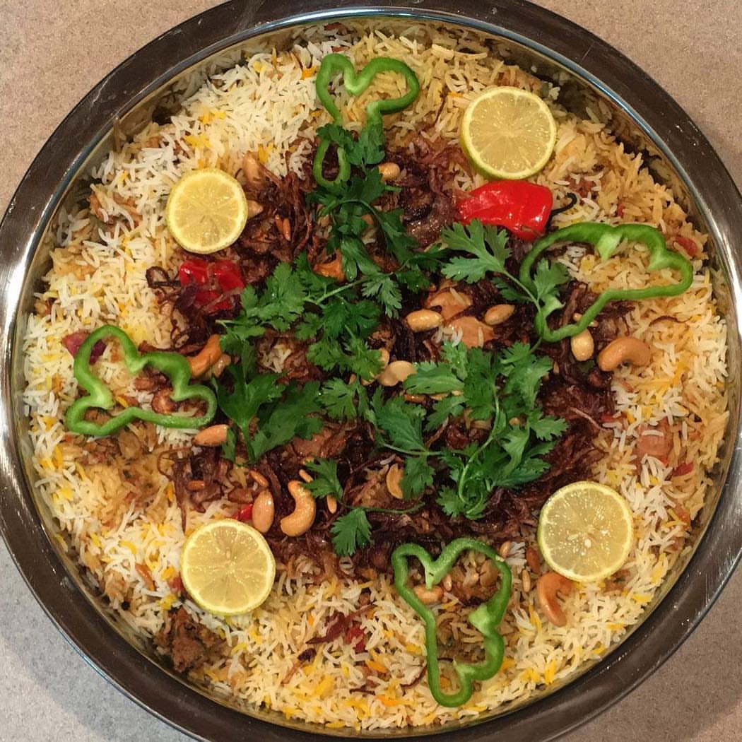 من الطلبيات برياني دجاج #الرياض