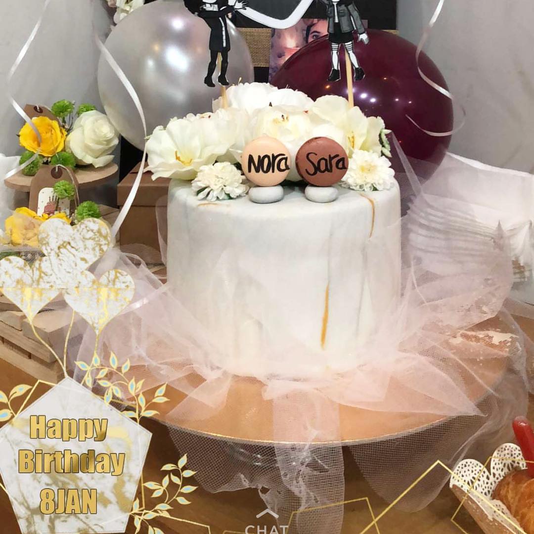 الكيكة من تصوير زبونتنا ❤️❤️ بالعافيك عليكم ❤️❤️❤️