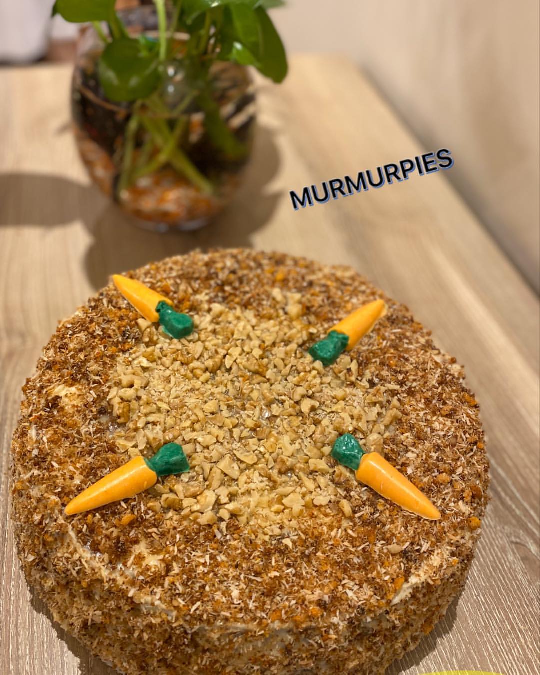 #صباح_الخير #صباحيات #حلا #مناسبة#مناسبات #كيكة #كيكاتي #cake #carrotcake #carrots #desser