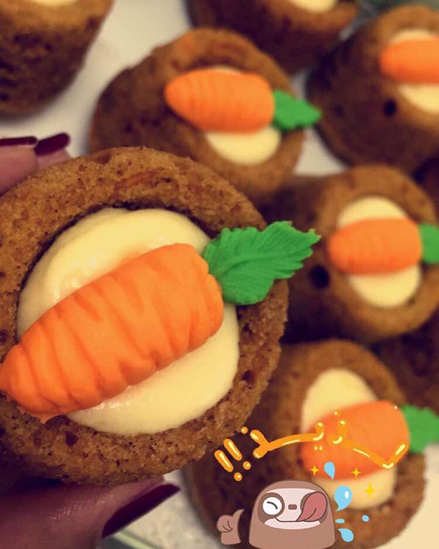 #مساء_الخير #ميني_كيكة_الجزر #توزيعات #ضيافه #رمضان #جديدنا #كب_اللوتس #الرياض#ميني_كيك #ق