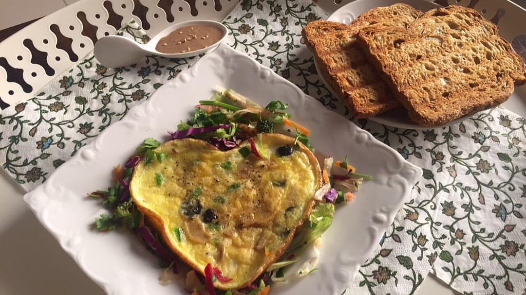 healthy breakfast doesn't be perfect without our lovely and yummy almond butter with sesam