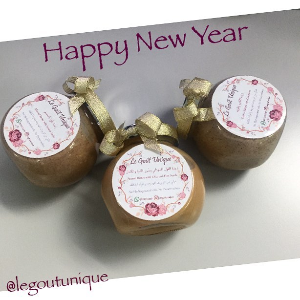 Wishing you a happy and healthy year, dear lovely customers and followers #زبدة_الكاجو_الص
