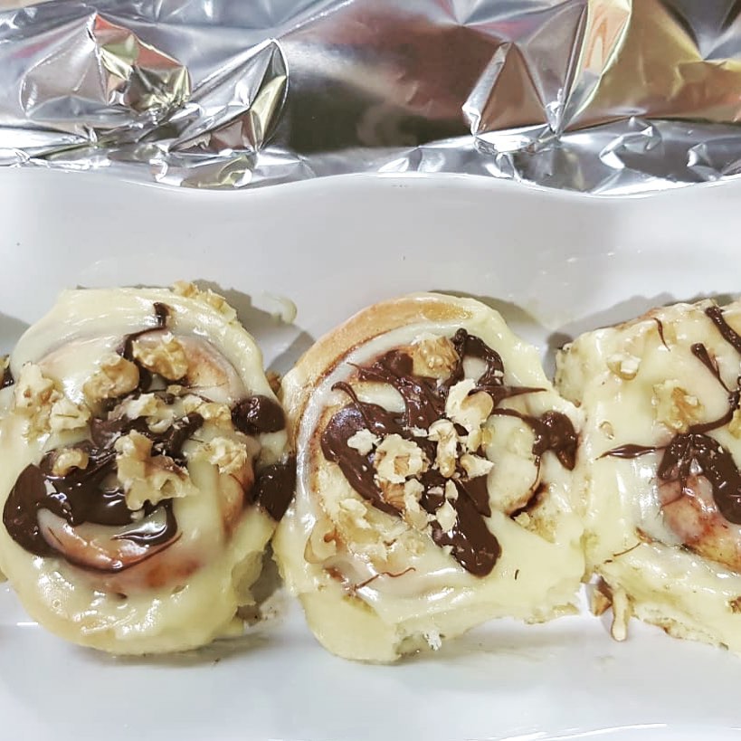 طلبية لكوفي شوب حلى (سينابون) #طعم_لايقاوم #موسم_عيد #لذيذ #هنا #الدمام #الظهران #الخبر