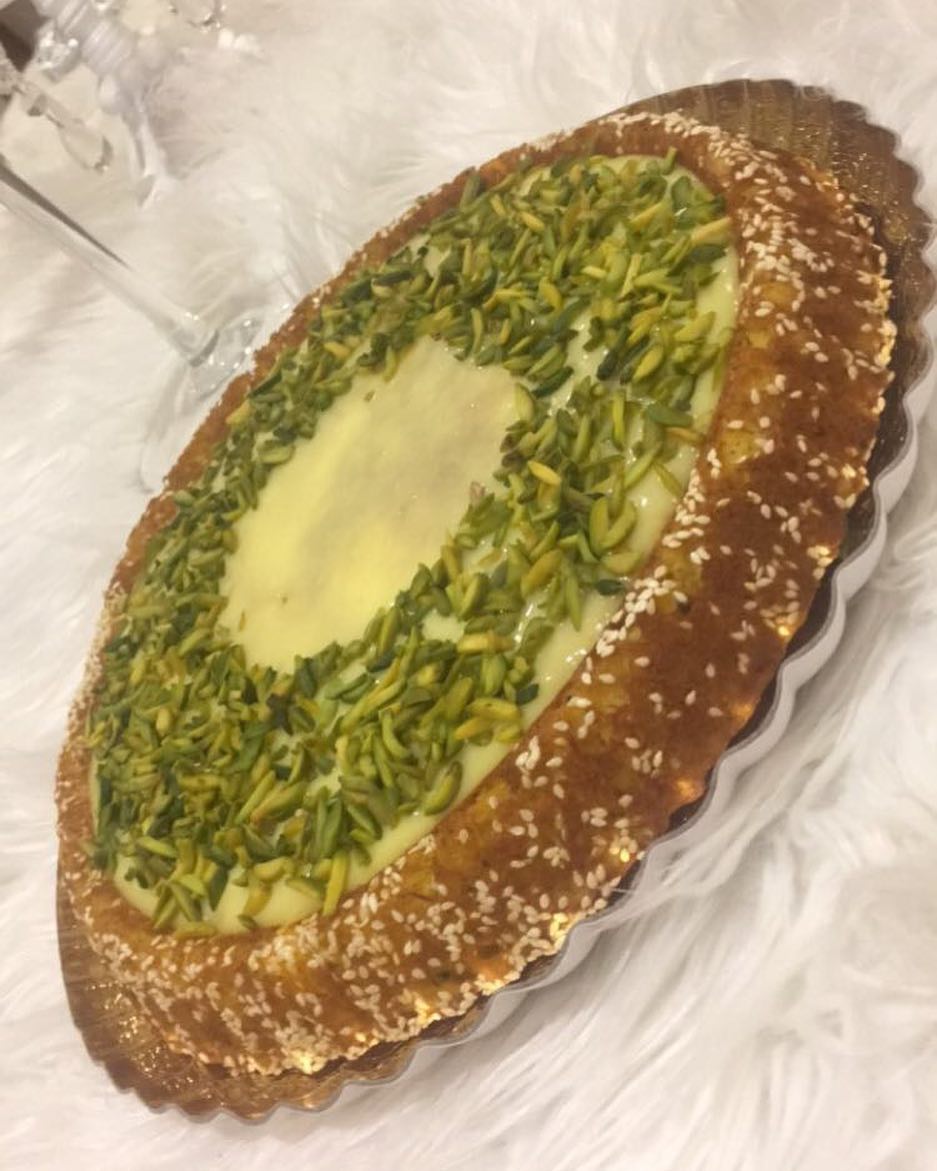 قرص عقيلي بالمهلبية... نكهة مميزة لرمضان... و عساكم من عواده و صيامه