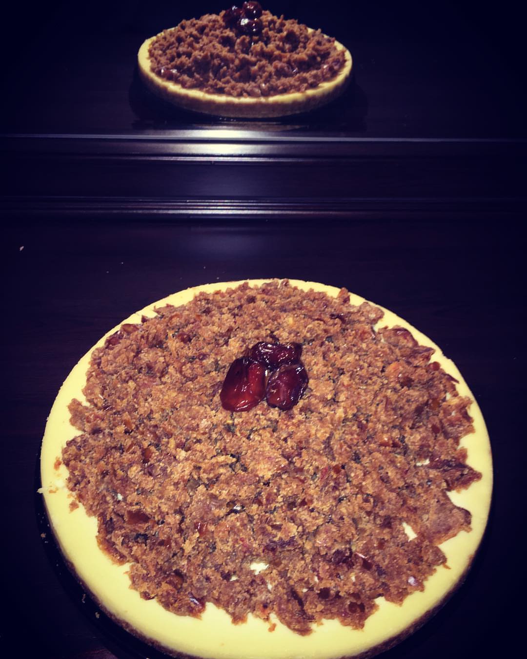 تشيز كيك خبيصة تمر
