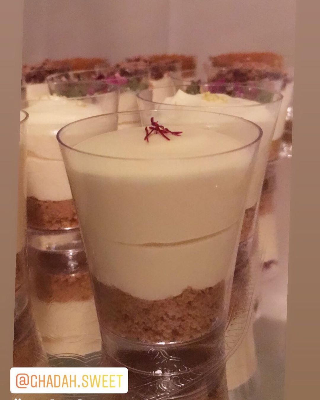 #تشيز_كيك#زعفران