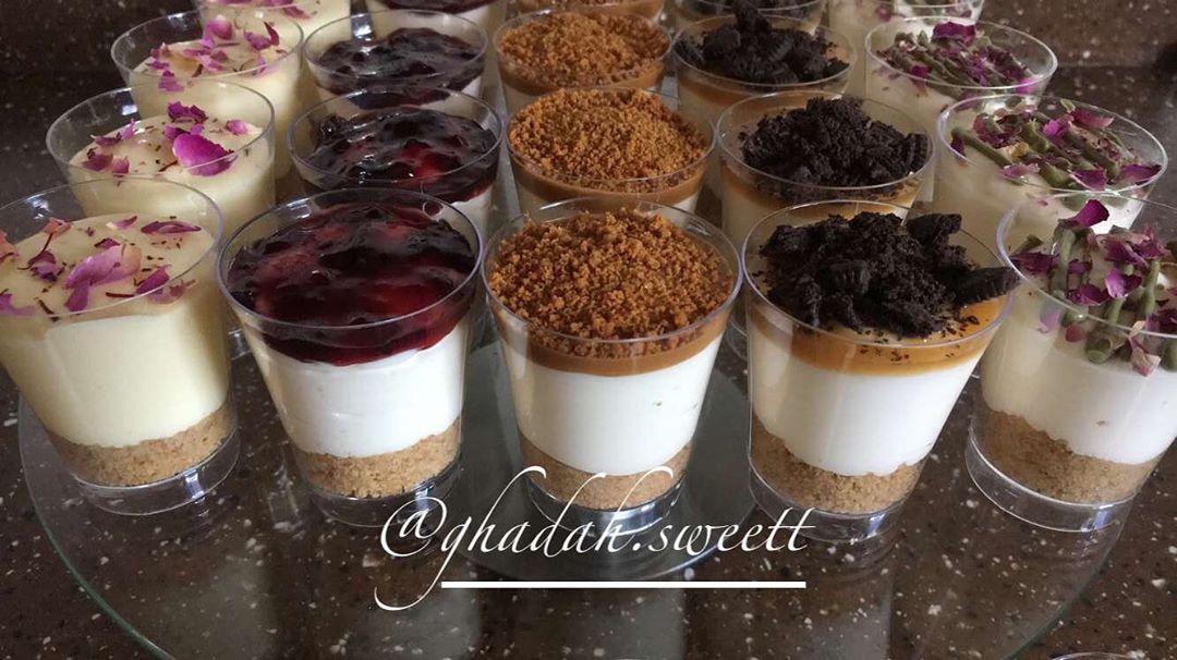 مني تشيز كيك 6 نكهات جاهز للطلب ✨ . . . #تبوك #مني_تشيزكيك #مني_تشيز #نوتلا #لوتس_تشيزكيك