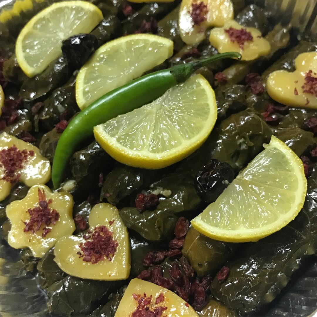 #ورق_عنب #حاره #سبايسي #حلو #حامض #لذيذ #زباين #بالعافية