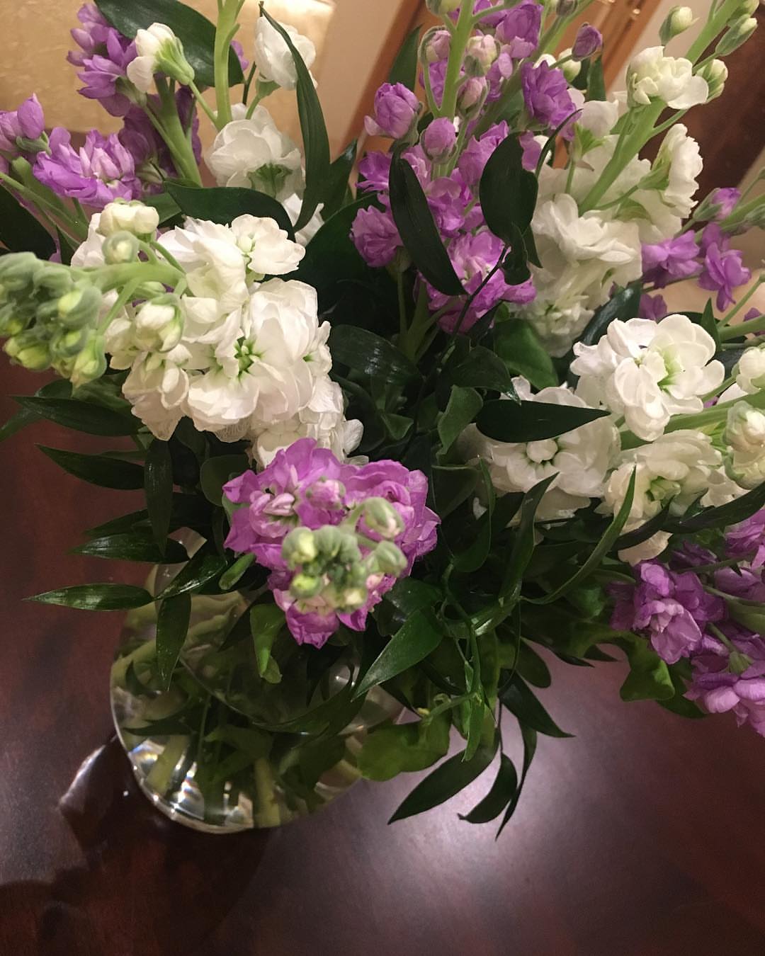Thank you for the beautiful flowers from beautiful supporters