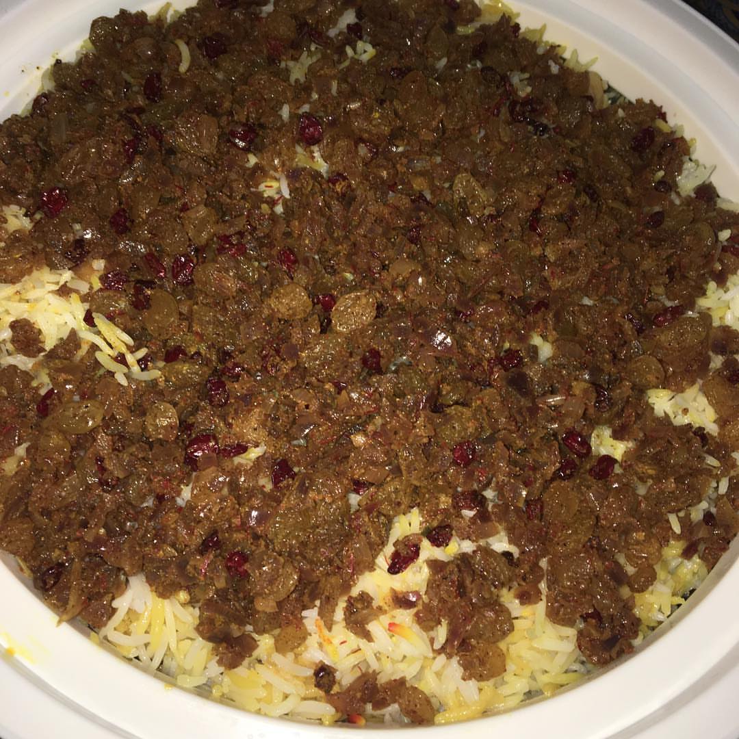 برياني دجاج 200 الحافظة الوسط