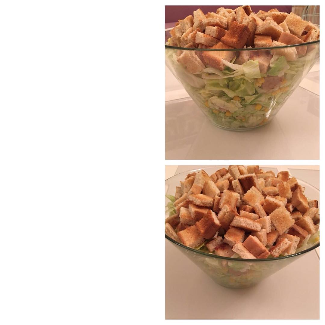 سلطة سيزر 90 ريال