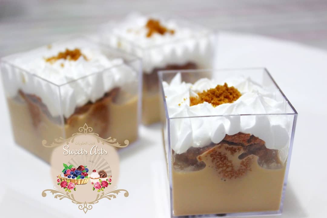 الميلك كيك بنكهة اللوتس روعة الشكل والمذاق #فنون_الحلويات #milk_cake #ضيافة #ضيافة_جدة #تو
