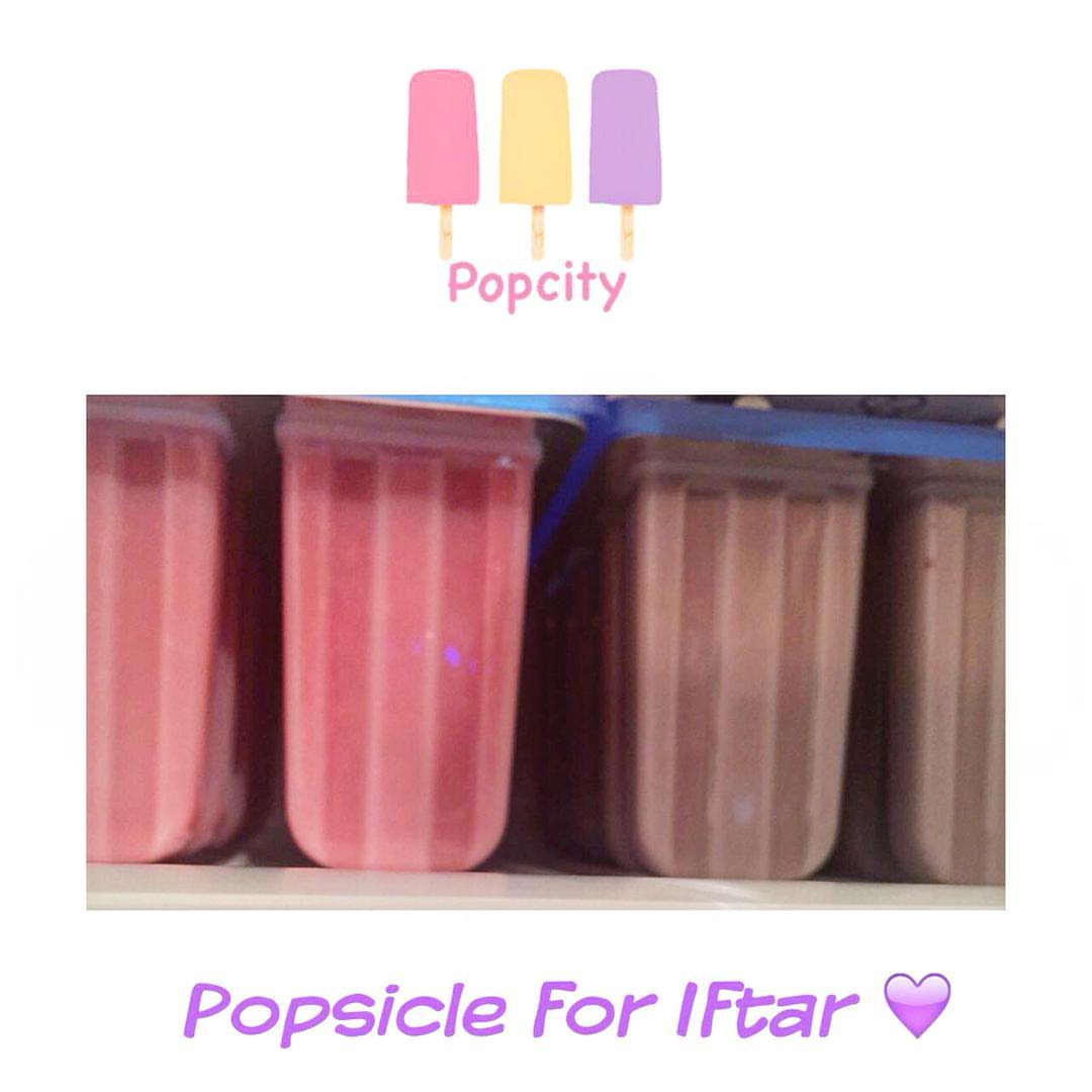 Making 2 of our favorite pop for Iftar ✨ ✨#popcitysa #popsicle #yummy
