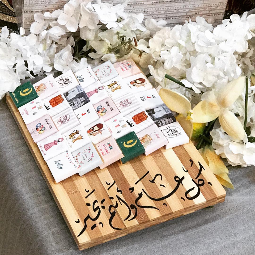 صينية شوكولاتة بلجيكية بثيم العيد . . 30 حبة . . السعر : 140 ريال . . #كاكاوير #الرياض #شو