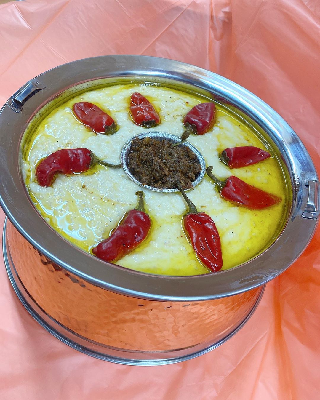 ( جريش بالزبدة المقشوطة ) ✨. #جريش #طبخ #طبخاتي #طبخات #مطبخ #مطبخي #طبخي #شعبيات #شعبية