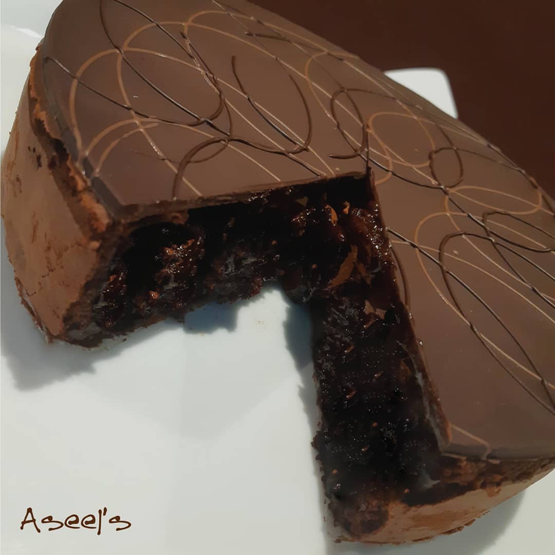 Brownie Lava Cake براوني لاڤا كيك 6 انش ب ٨٠ ريال تكفي ٨ أشخاص #jeddah #ksa #saudiarabia #