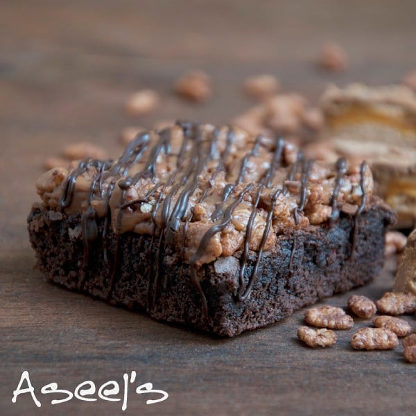 رايس كرسبي براوني Rice Crispy Brownies من النكهات الأكثر مبيعا #jeddah #ksa #saudiarabia #