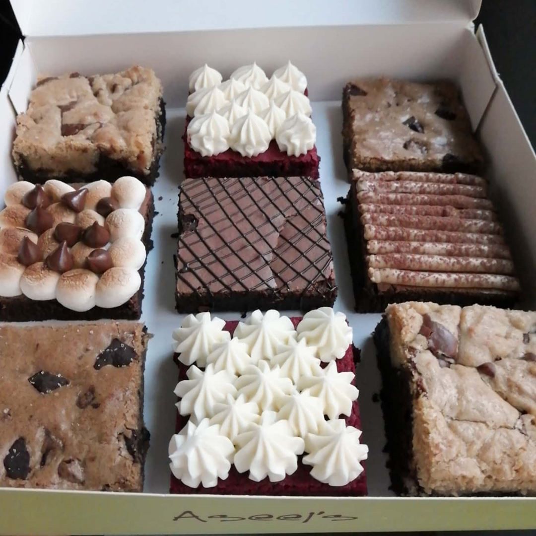 رايس كرسبي براوني Rice Crispy Brownies من النكهات الأكثر مبيعا #jeddah #ksa #saudiarabia #