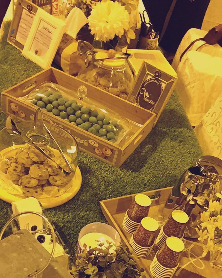 جانب من مشاركتنا في ملتقى التراث المقام بالجمعيه الخيريه لتحفيظ القران ❤ .. #jubail_indust