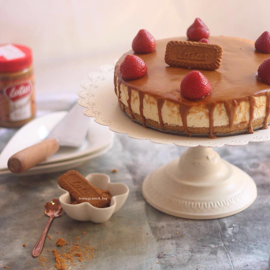 Lotus Cheesecake تشيز كيك باللوتس . . #لايك #فولو #تشيزكيك_اللوتس #تشيزكيك #تشيز_كيك #لوتس