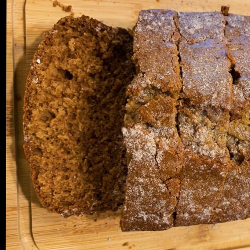NEW IN Have you tried our Sweet Potato bread جربتوا كيكة البطاطا الحلوة؟