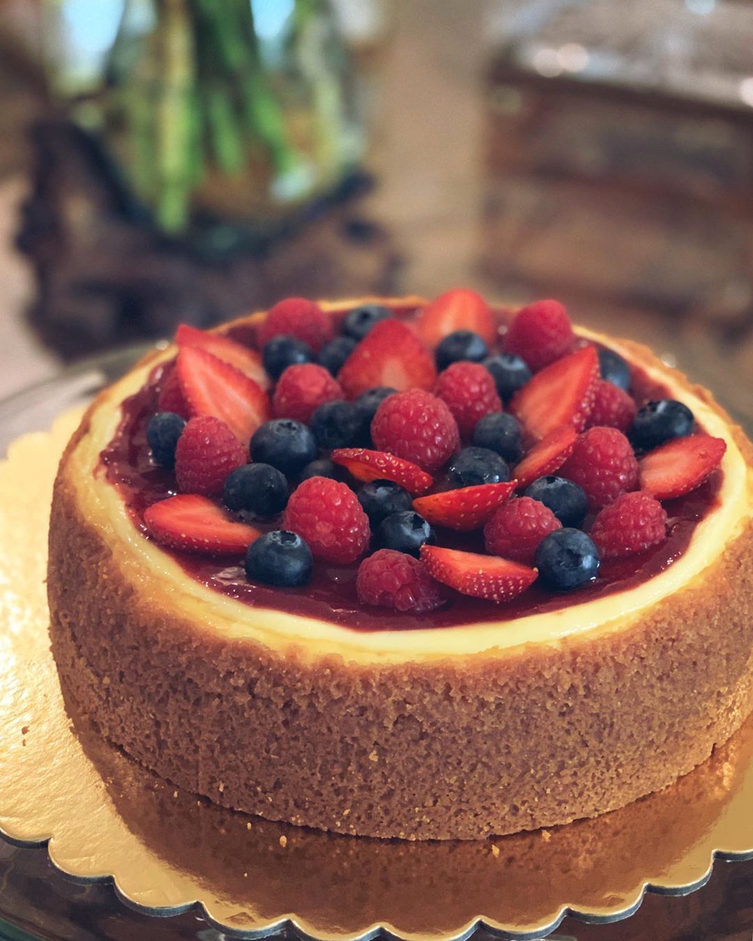 كلاسيك تشيزكيك (حجم صغير٧ قطع تقريباً) . . #dammam #khobar #dhahran #dessert